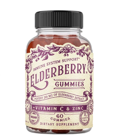 Elderberry Gummies + Vitamin C & Zinc