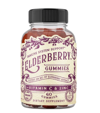 Elderberry Gummies + Vitamin C & Zinc