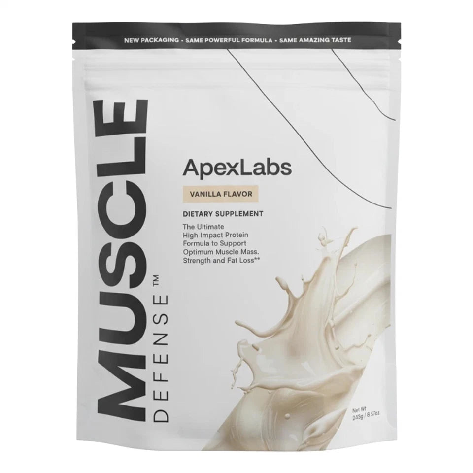1x APEX LABS MUSCLE DEFENSE VANILLA FLAVOR - 8.57 OZ