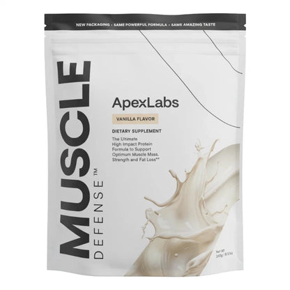 1x APEX LABS MUSCLE DEFENSE VANILLA FLAVOR - 8.57 OZ