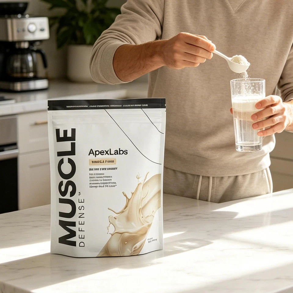 1x APEX LABS MUSCLE DEFENSE VANILLA FLAVOR - 8.57 OZ