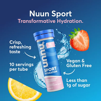 nuun Hydration Sport Drink Dissolving Vegan Tablets - Variety Pack - 5.8oz/30ct