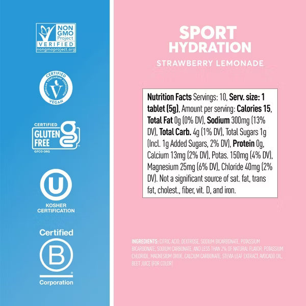 nuun Hydration Sport Drink Dissolving Vegan Tablets - Variety Pack - 5.8oz/30ct