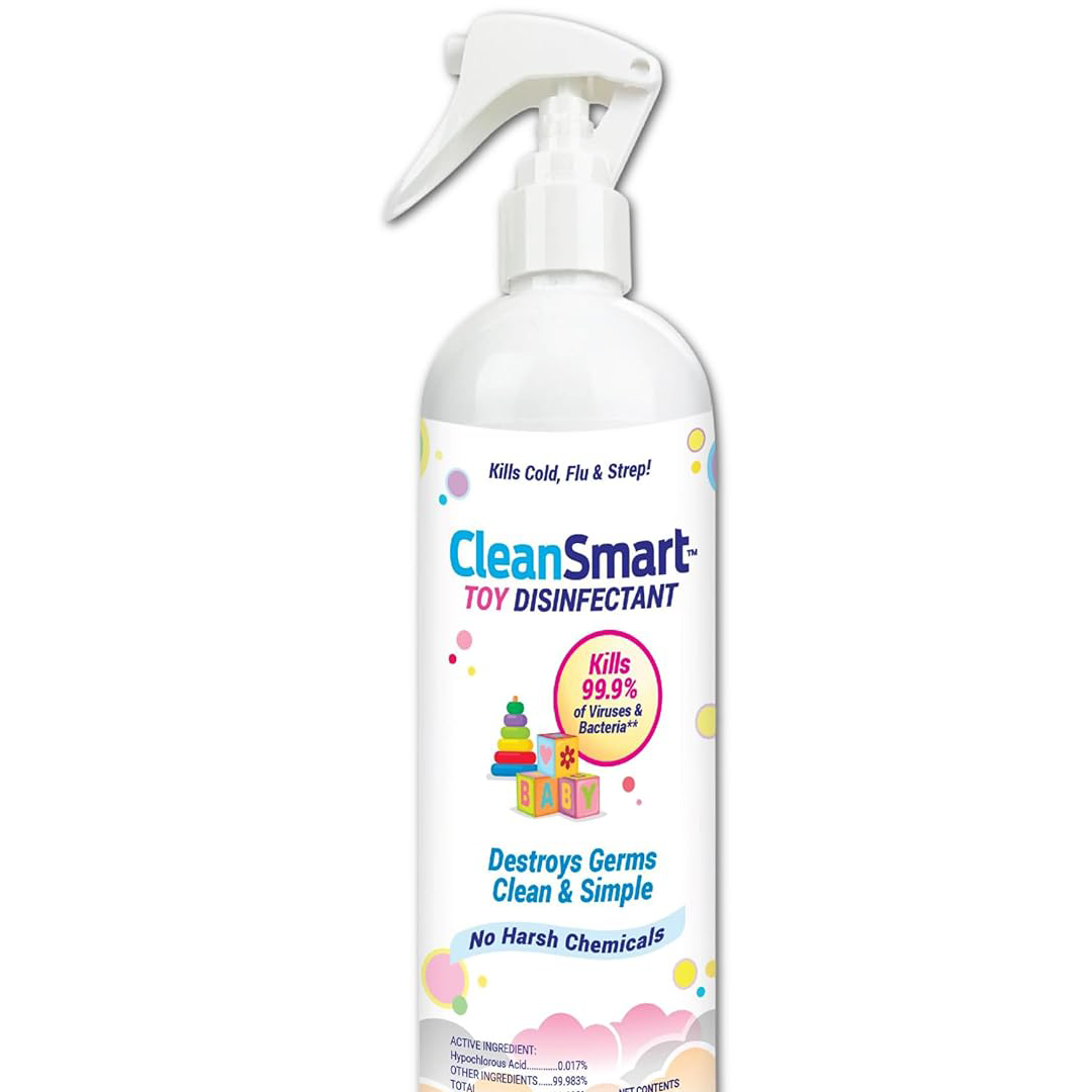 CleanSmart Toy Disinfectant Spray Kills 99.9 of Viruses and Bacteria, Rinse Free, 16 oz Bottle