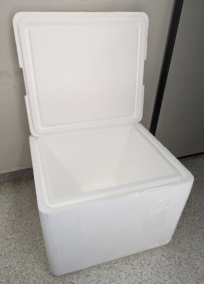 Thermalok Styrofoam Shipping Box Insulated Cooler Shipper Cold Package 12x10x9 (Has Cosmetic Defects)