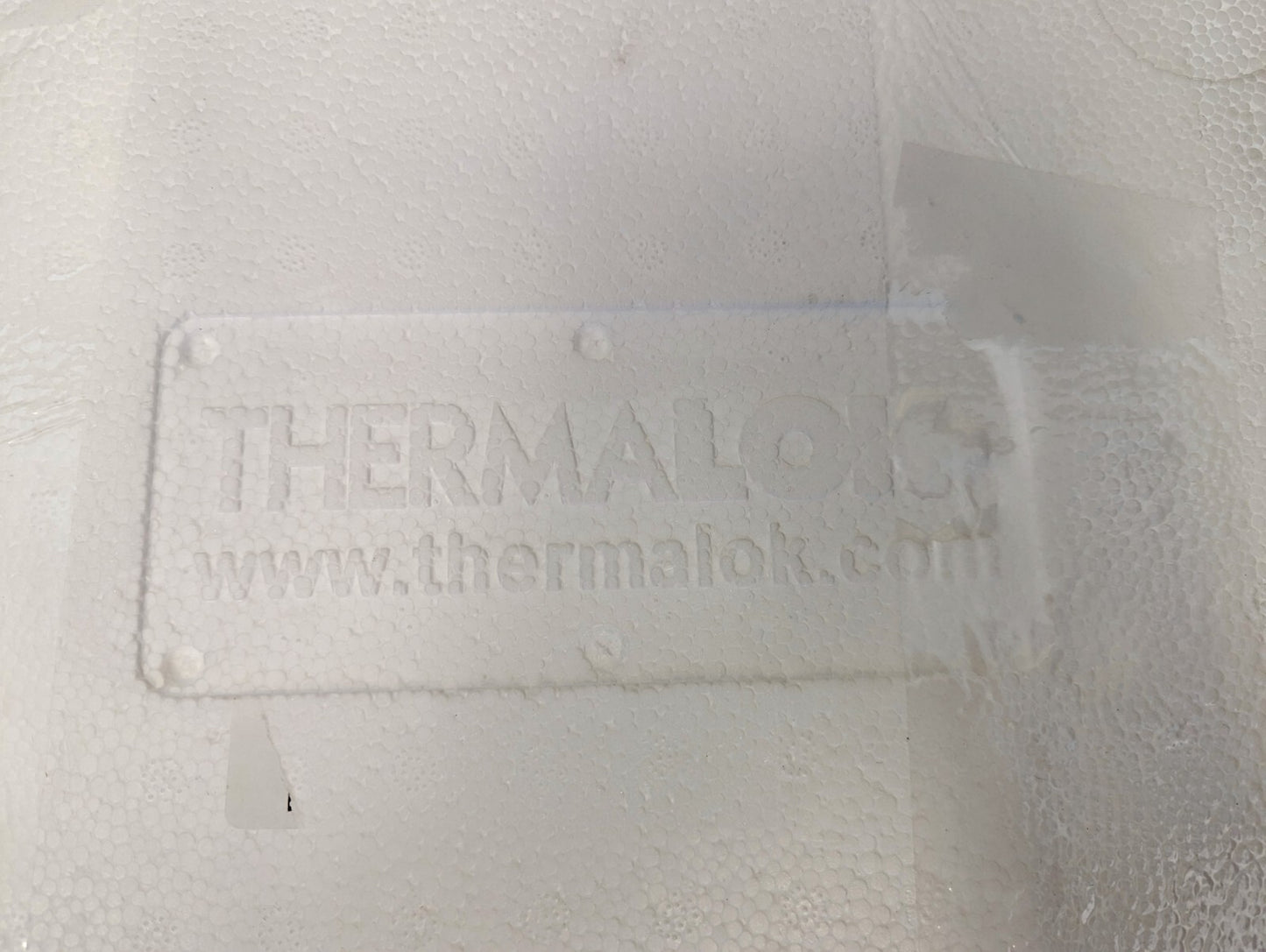 Thermalok Styrofoam Shipping Box Insulated Cooler Shipper Cold Package 12x10x9 (Has Cosmetic Defects)