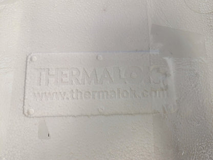 Thermalok Styrofoam Shipping Box Insulated Cooler Shipper Cold Package 12x10x9 (Has Cosmetic Defects)