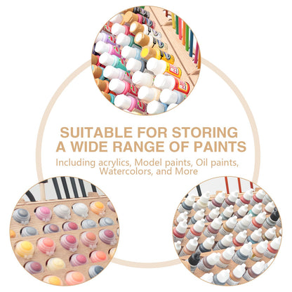 ARFETIGO paint organizer dimensions and features
