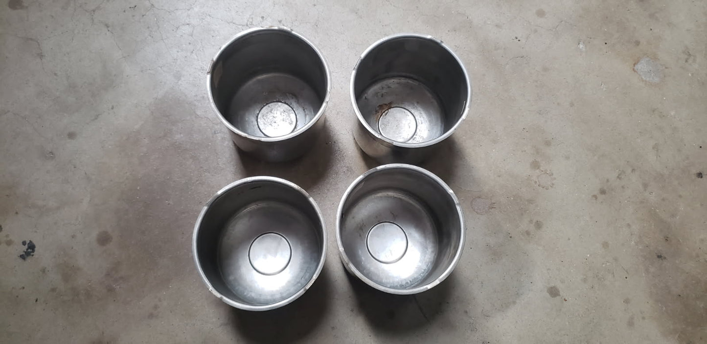 AMERICAN RACING STAINLESS STEEL PUSH THRU CENTER CAP