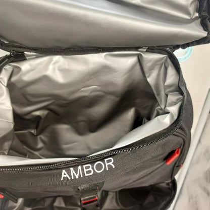 Ambor Insulated Cooler Backpack, Double Deck Leakproof Cooler Bag
