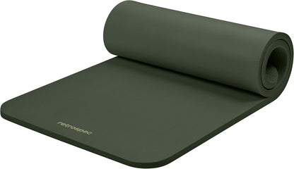 Retrospec Solana 1-inch yoga mat in Spruce