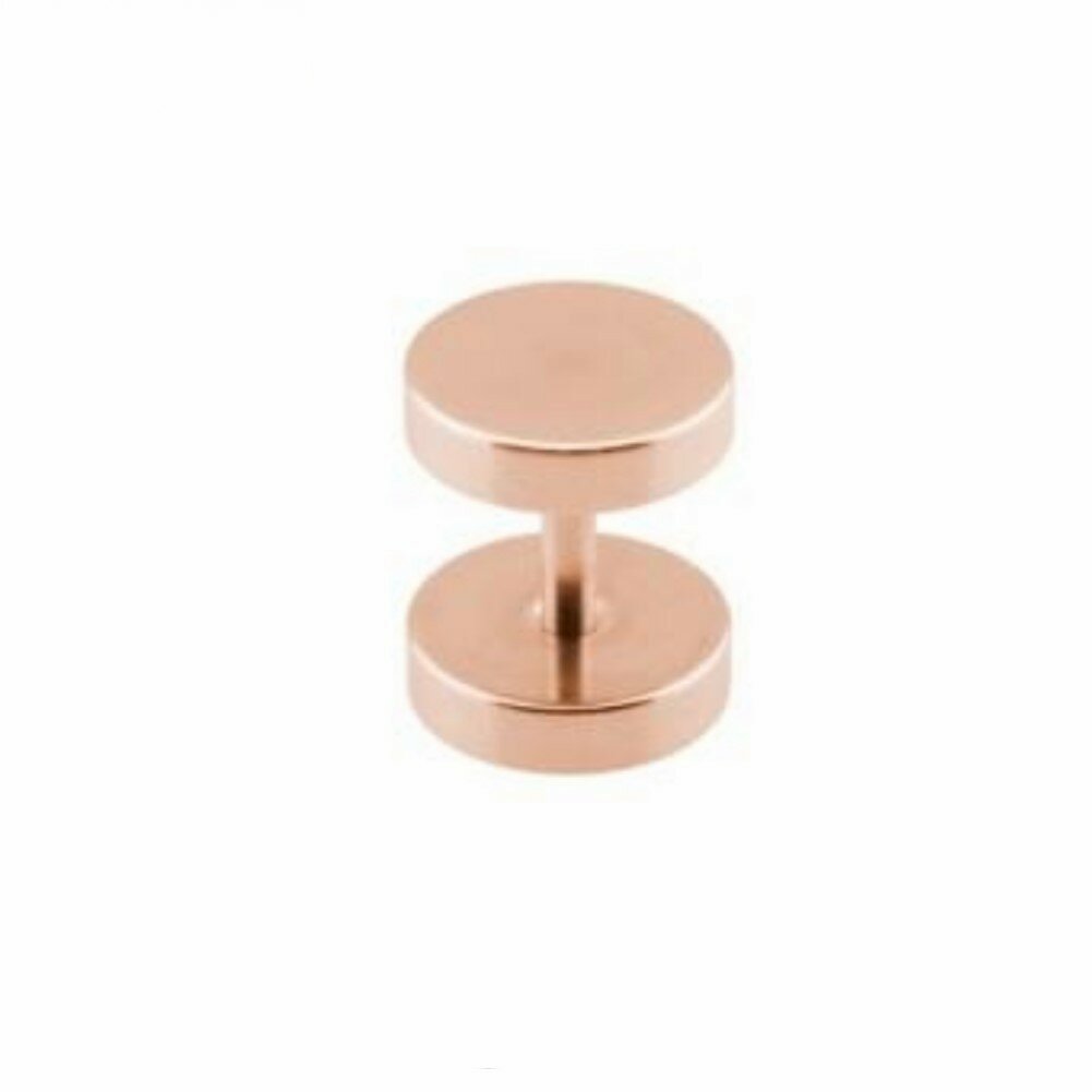Rosegold Steel - Fake Ear Plug (10mm, 1pack)