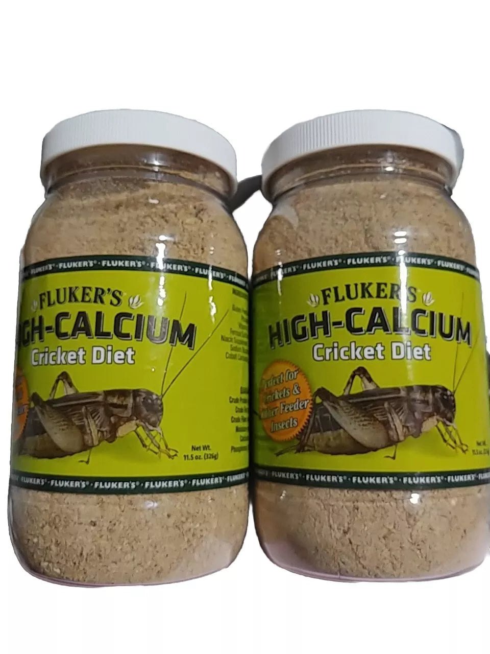 Fluker's High Calcium Cricket Diet, 11.5 oz (Pack of 2)