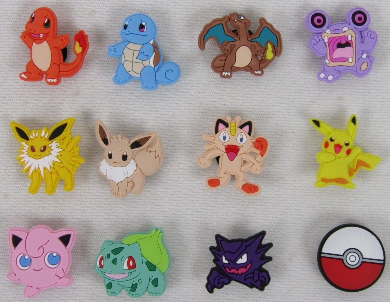Crocs Charms Pokémon Lot (12)-NEW