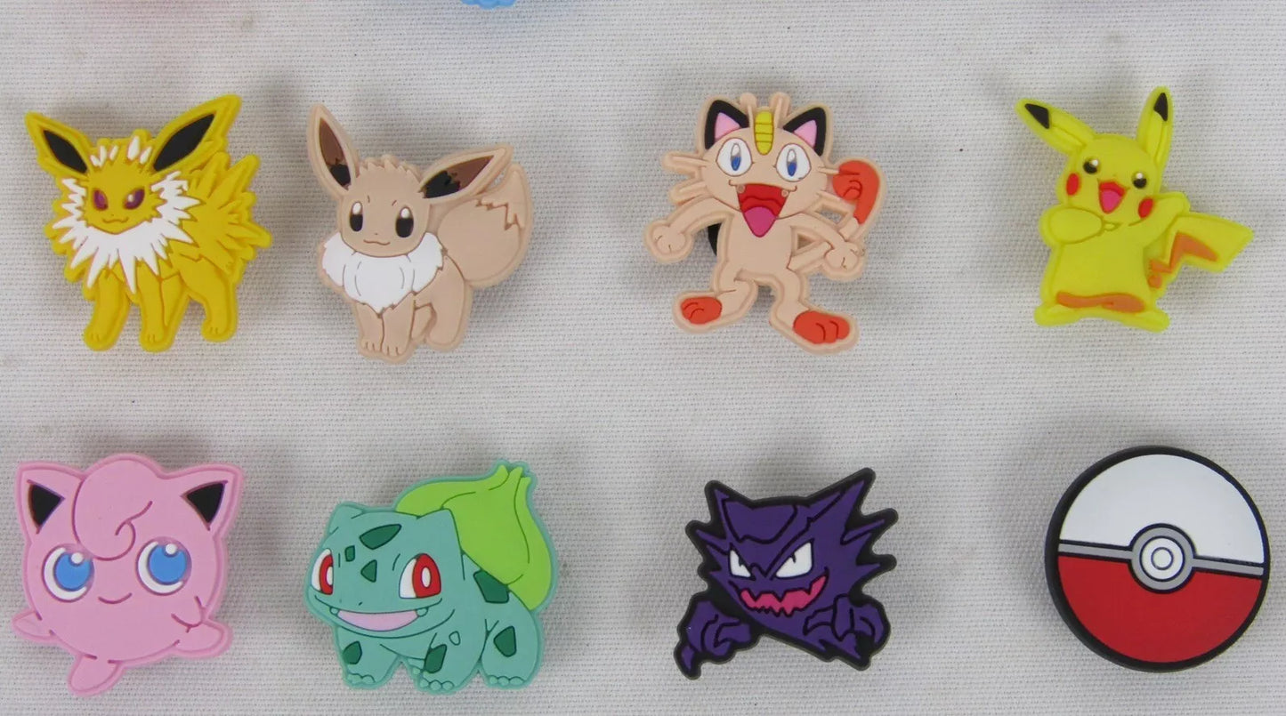 Crocs Charms Pokémon Lot (12)-NEW