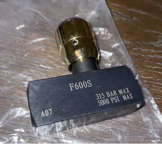 NEW BUYERS PRODUCTS F600S Steel Flow Control Valve 3/8'' Valve NPT