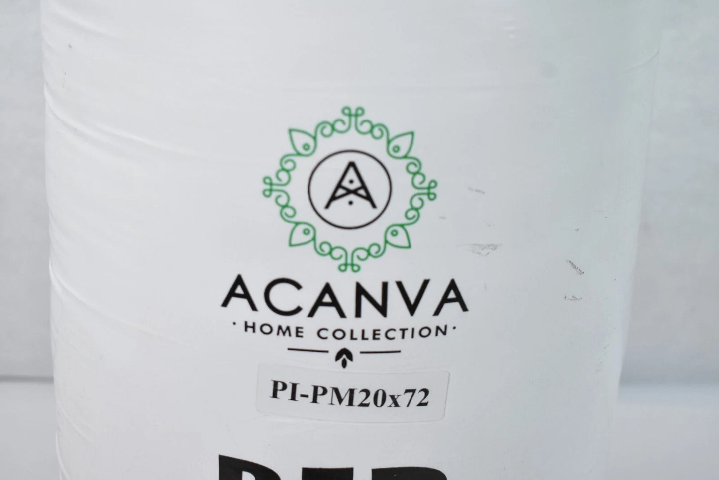 Acanva Home Collection Bed Pillow 20" x 72" White Bedding Sleep PI-PM20x72