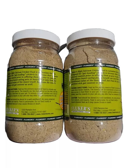 Fluker's High Calcium Cricket Diet, 11.5 oz (Pack of 2)