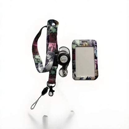 Swifti Taylor Swift Themed Fan ID Holder with Lanyard Retractable Card Holder